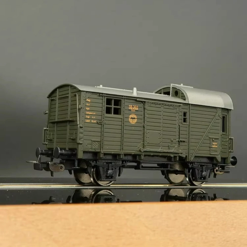 PIKO HO نوع 1/87 لعبة النقل 57704 DRG الجيل الثاني Boxcar جمع الحلي قطار نموذج الصبي لعبة هدية