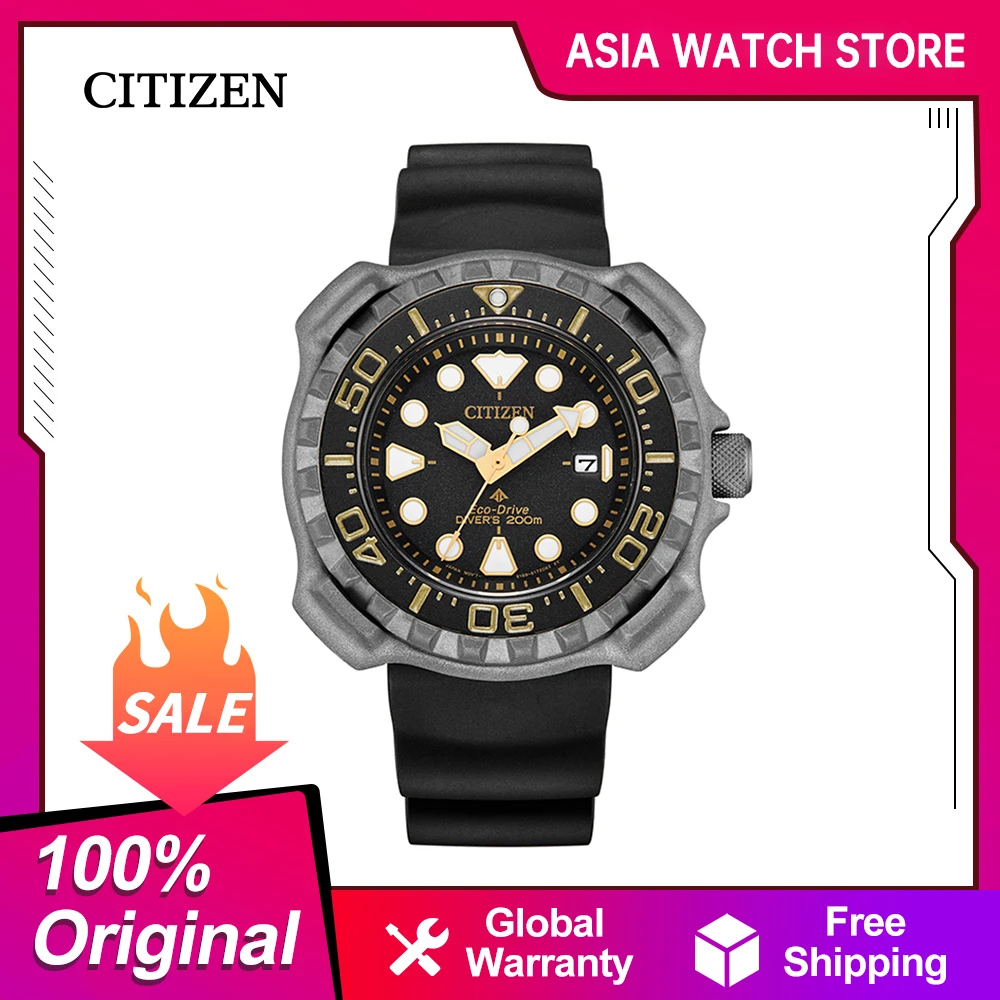 CITIZEN Japanese original men\'s watch Titanium Series Luminous 20Bar Waterproof Sports Watches BN0228-06W