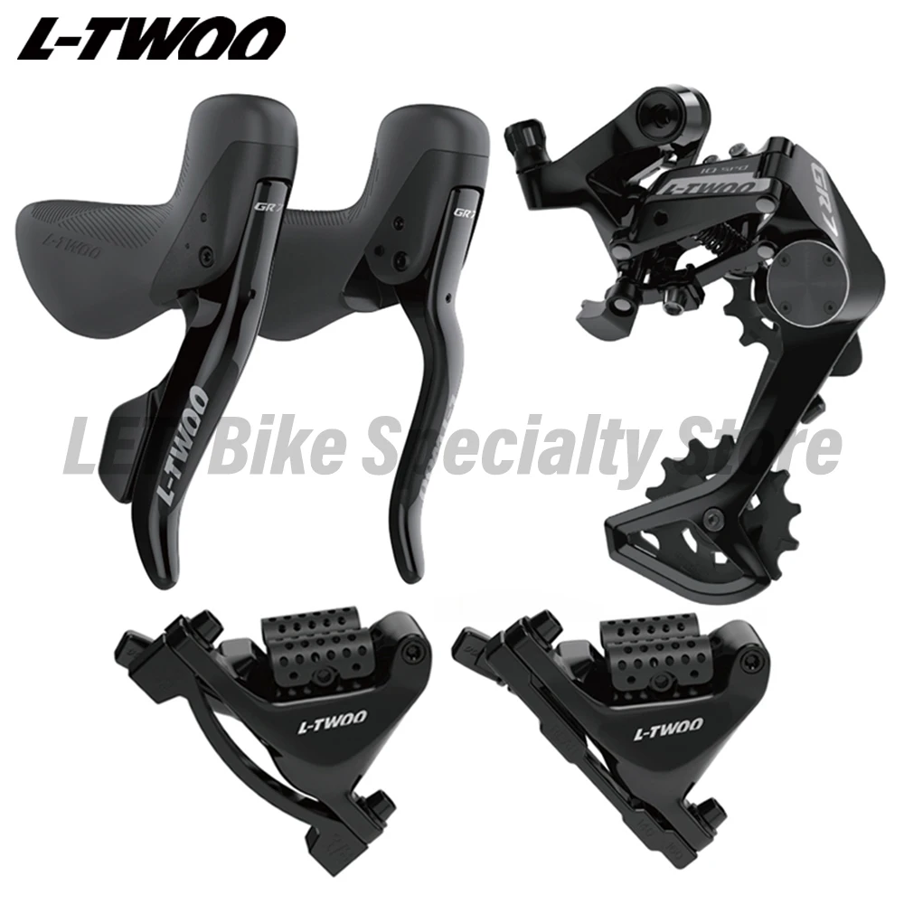 AliExpress NONE LTWOO GR7 Disc Series Aluminium Alloy Hydraulic Groupset 1x10s Gravel Shifter Rear Derailleur Hydraulic Caliper For Gravel Road