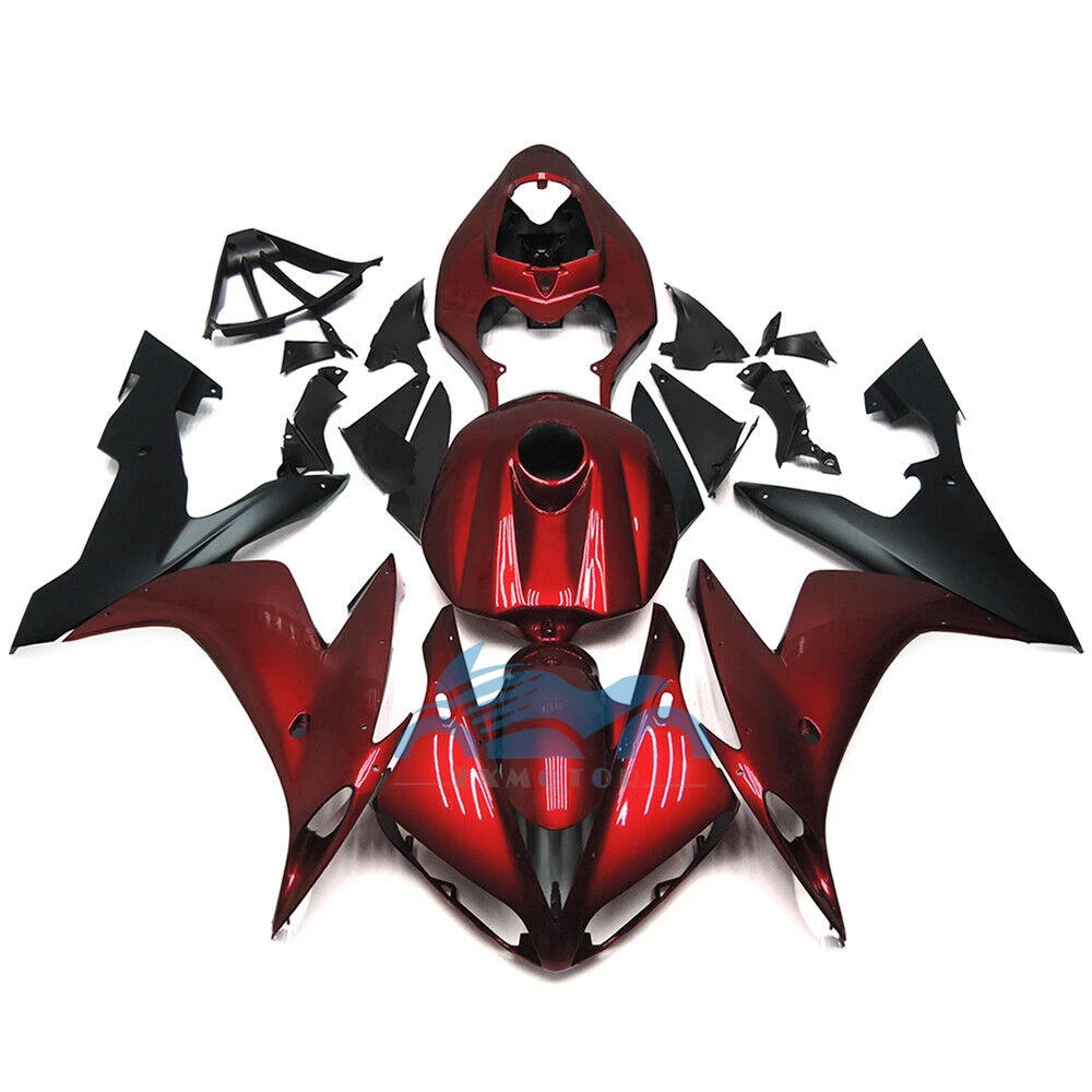 Injection Motorcycle Fairings Fit For YAMAHA YZF R1 2004 2005 2006 Red  ABS Body Frame fairing r1 04 05 06