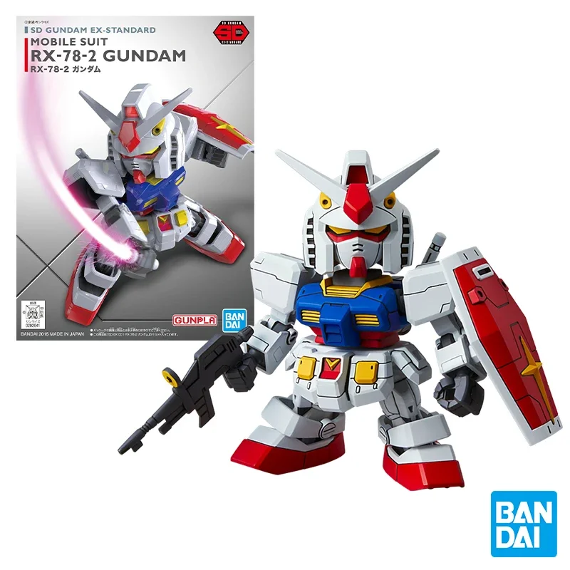 بانداي جاندام عمل الشكل SDEX سلسلة أطقم منمذجة RX-78-2 Aile Strike Exia 00 Gundam Unicorn Astray الإطار الأحمر بارباتوس نموذج #3