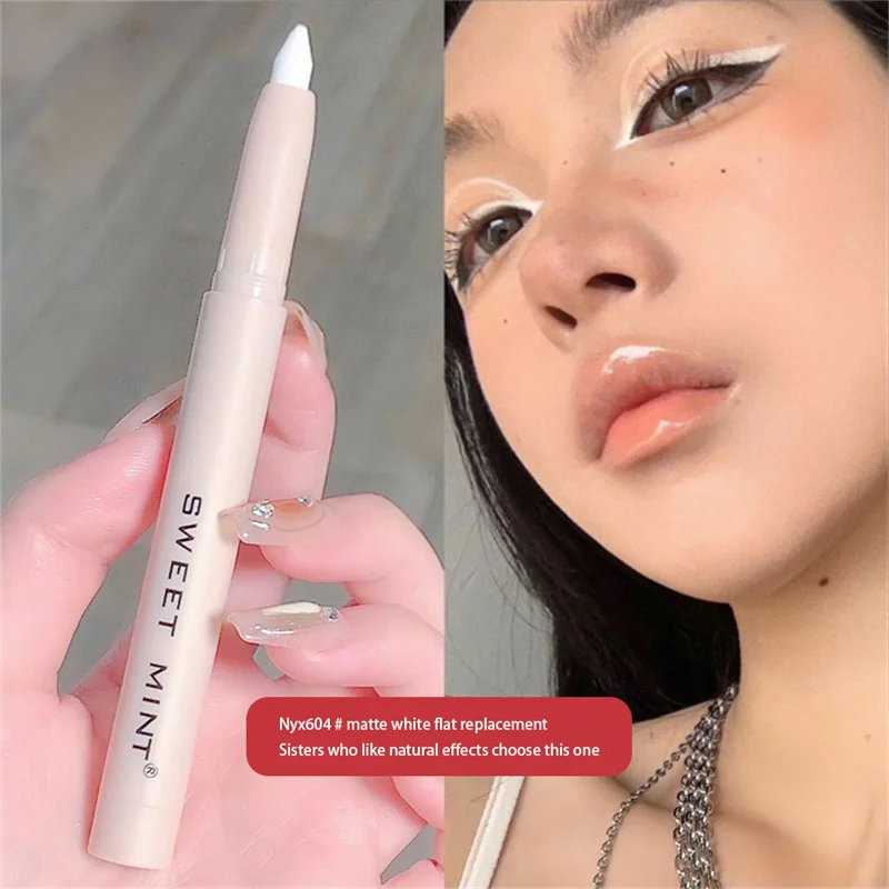 SWEET MINT Silkworm Brightening Eye Shadow Pen All-match Makeup Brightening Eye Head Nose Low Security And Rotating Eyeliner Pen