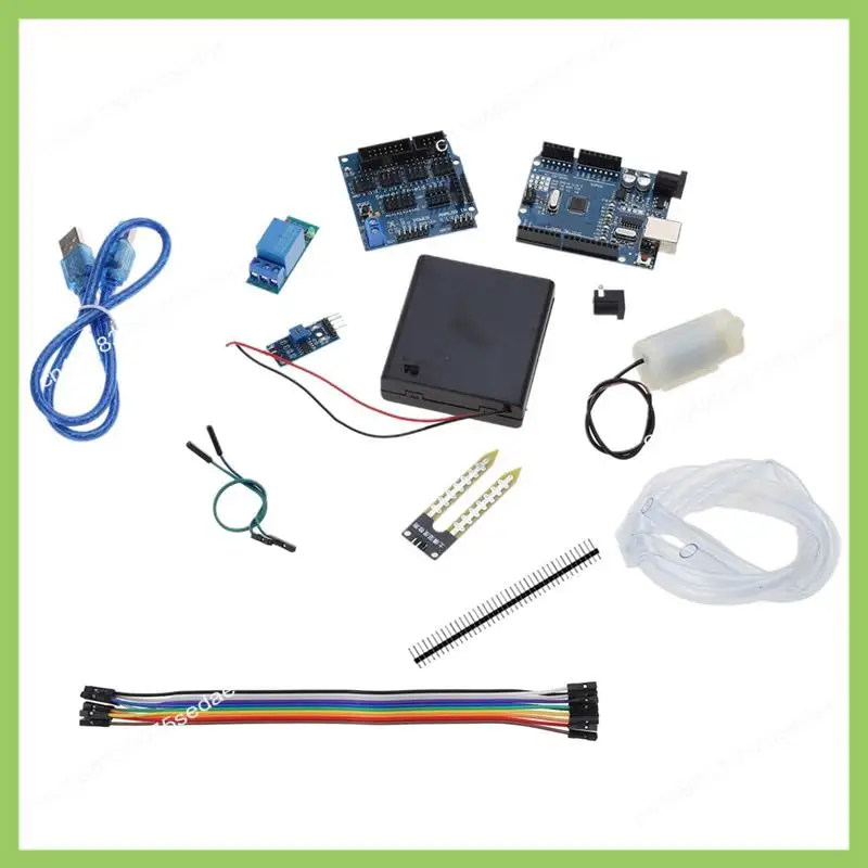 Y19A Automatische Bewässerung System Selbst Bewässerung DIY Kit Garten Gewächshaus Blume Wasserpumpe Boden Feuchtigkeit Sensor Relais Modul