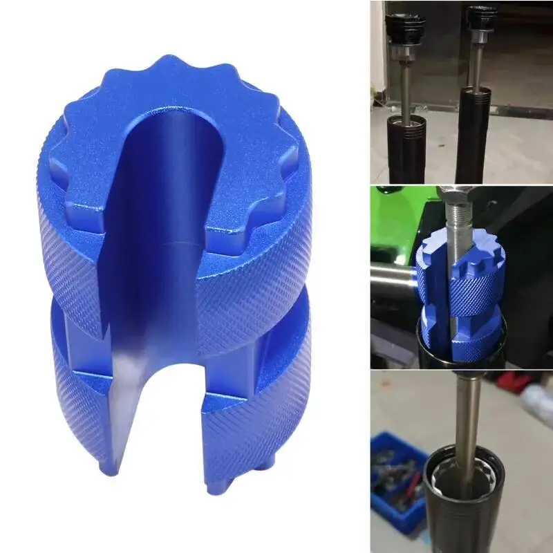 

Инструмент для разборки внутренней трубки пружины амортизатора Showa - для обслуживания и ремонта амортизаторов