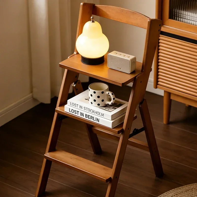 Firm Foldable Multifunctional Ladder Stool Household Climbing Ladder Stool Dual-purpose Kitchen Climbing Stool Factory