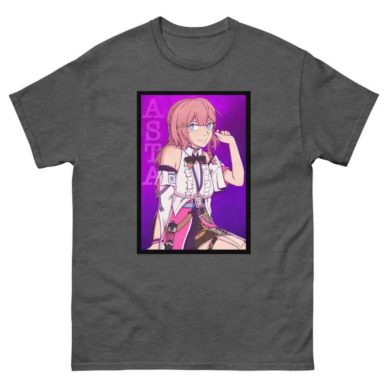 Asta Honkai Star Rail T-shirt Unisex t-shirt Anime style shirt S-XL check size chart!