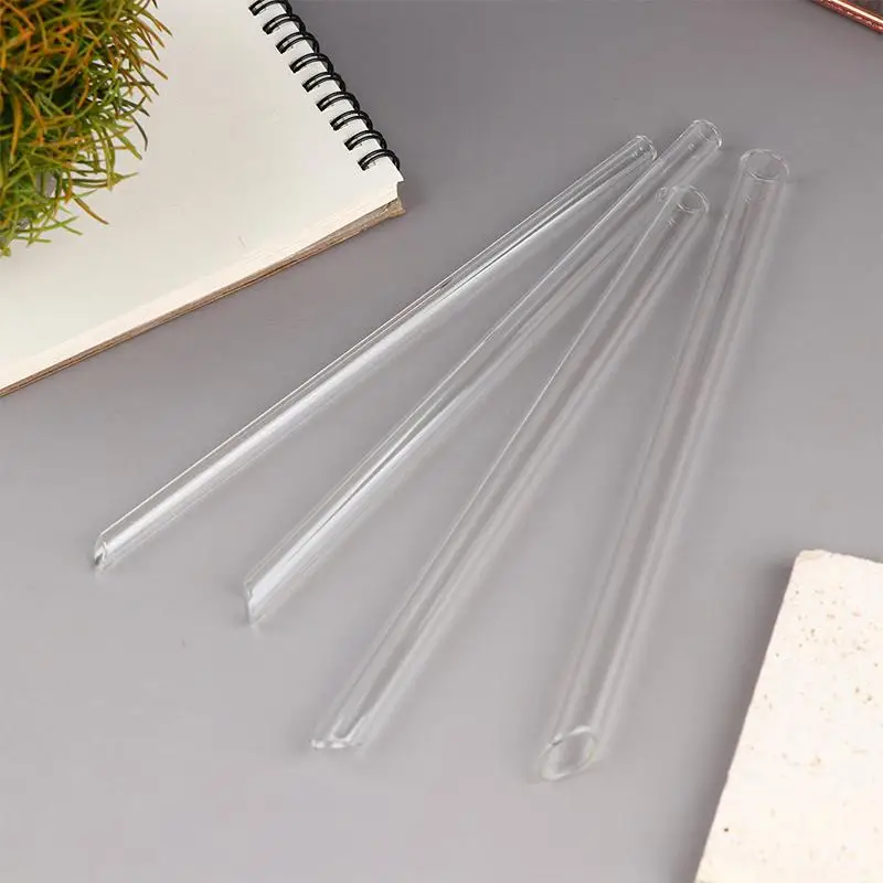 1 pz trasparente riutilizzabile cannucce per bere cannucce ecologiche per bevande cocktail frappè accessori bar