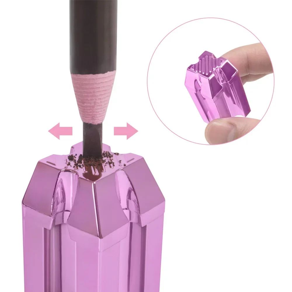 4 في 1 مبراة قلم الحواجب Microblading مقاوم للماء الوشم ماكياج المهنية قلم الحواجب Microblading مبراة #4