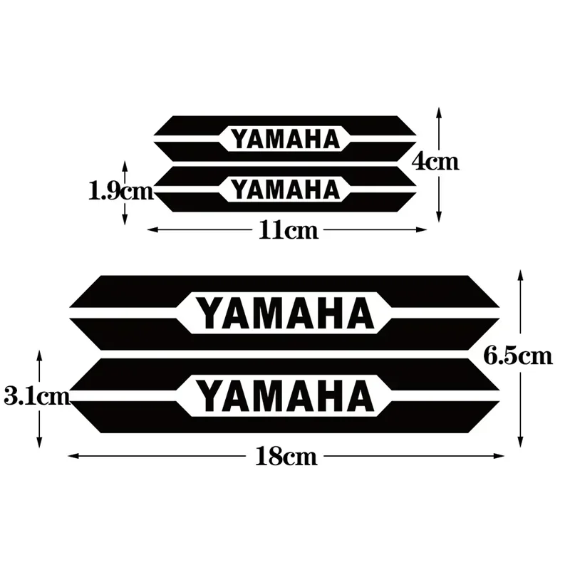 Vinyl Yamaha sticker logo vork brief sticker