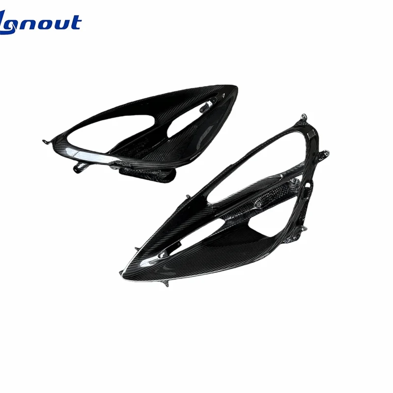 

Exterior Body Kit Suitable for McLaren 720s Headlight Frame Modification Dry Carbon Fiber Fog Light Frame Lampshade