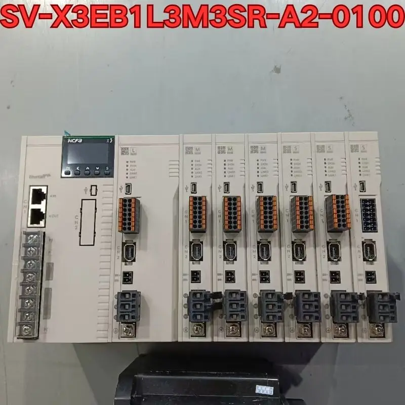 

Бывший в употреблении тест функции сервопривода SV-X3EB1L3M3SR-A2-0100 нормально. Новейшая в ноября 2025 года.