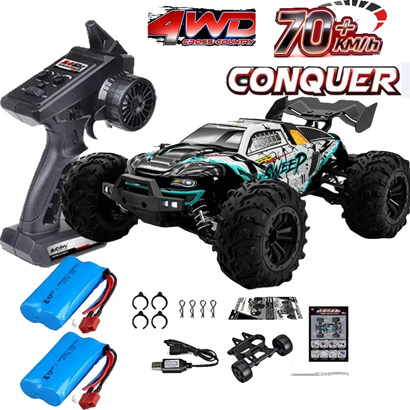 SCY 16101 16102 RC car- 4WD high-speed off-road racing car - Brushless motor - Christmas gift - Suitable for children and adults