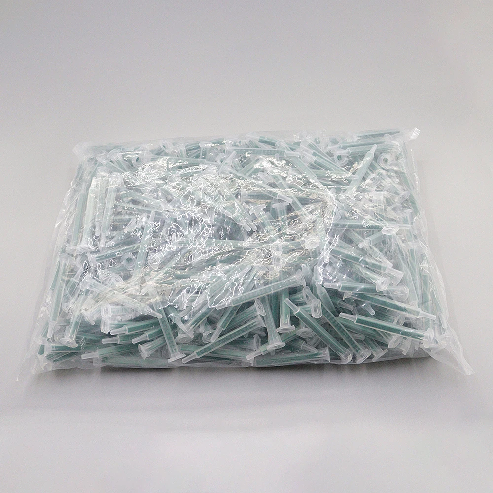 250pcs Epoxy Mixing Nozzle, Static Mixing Nozzle Head, Mixing Tube, Suitable for AB Glue Gun Applicator Static Mixer