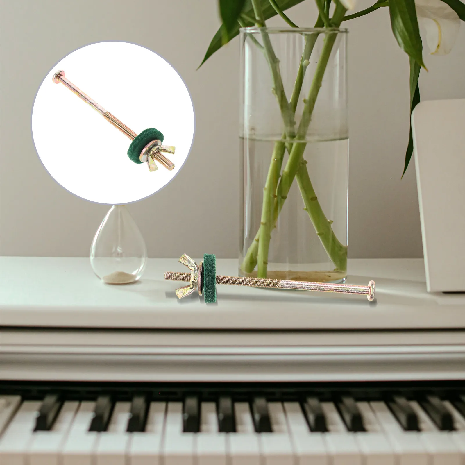 Piano Pedal Hook Adjustment Screw Set Metal Hardware Precision Tool for Piano Repair DIY Tuning Maintenance Instrument