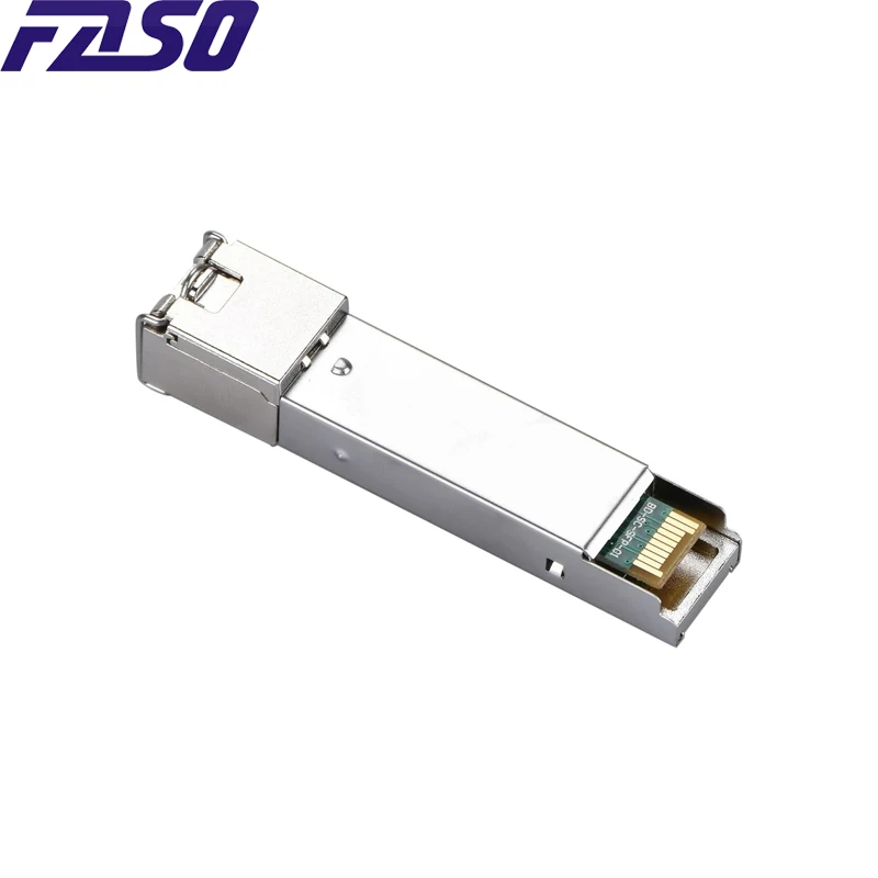 Módulo Ethernet SFP,LC 1,25G Módulo ótico de fibra única 20KM Tx1310/1550nm Modo único com switch Ethernet Cisco/Mikrotik