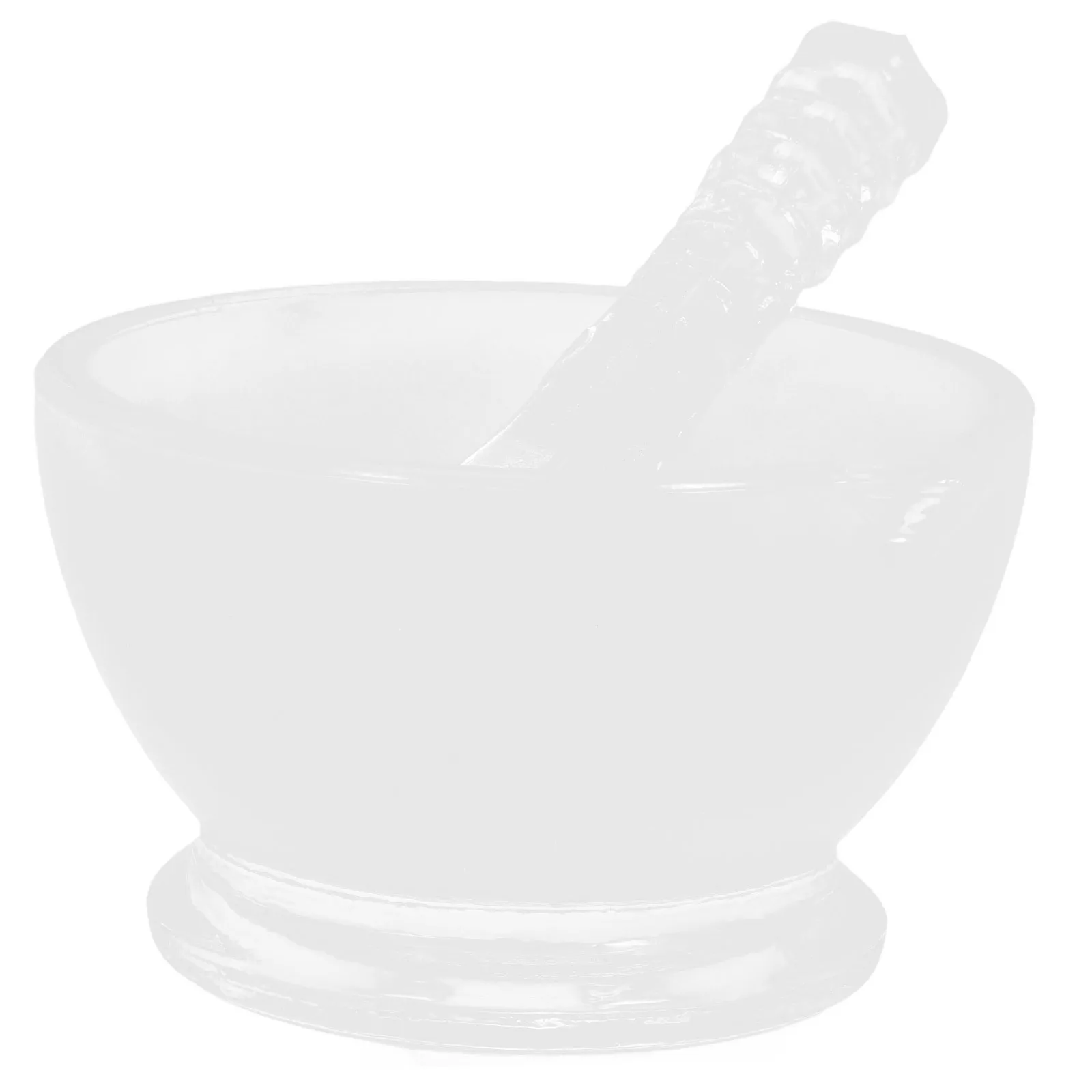 

1Set Glass Grinding Pestle Tool Paint Crush Bowl Set for Artists Students Ideal for Watercolor Oil and Other Mediums