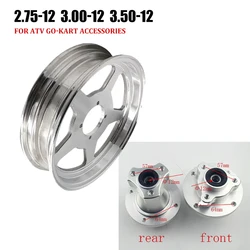 12 inch Front 2.75- Rear 3.50- Wheel Hub for DAX and Monkey Motorcycle Modified Aluminum Alloy Rim    Bike