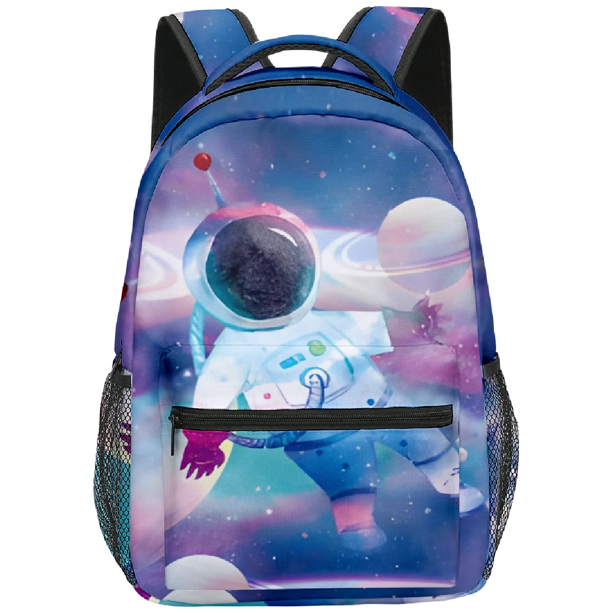 Classic Popular Funny Space astronaut student Bookbag Notebook Backpacks 3D Print Oxford Waterproof Boys/Girls Travel Backpacks