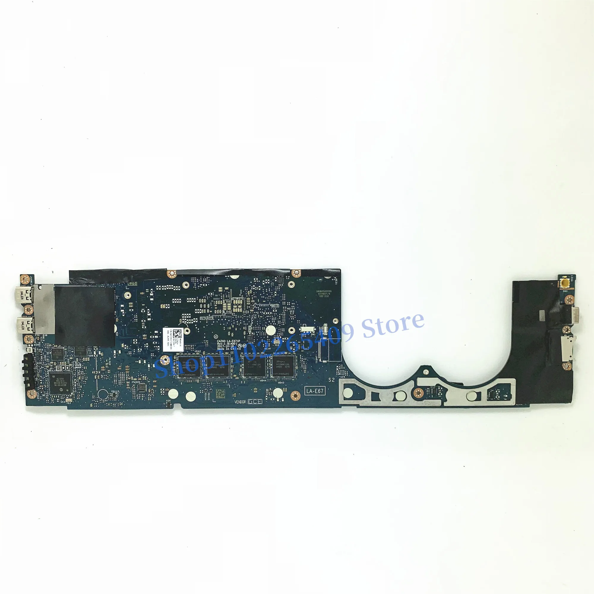 Imagem -03 - Mainboard para Dell Xps 9370 Laptop Motherboard Caz60 La-e671p com Sr3l9 I58350u Cpu 100 Completo Testado Cn0jchk7 0jchk7 13 Jchk7