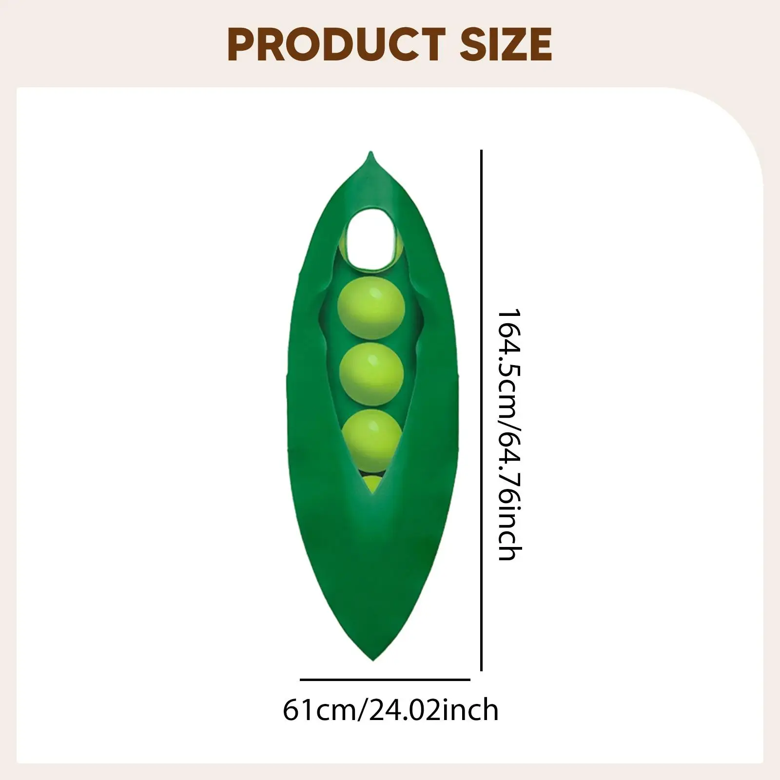 Pea Pod Cosplay Kostüm verkleiden sich für Rollenspiele, Mottoparty, Maskerade, Festival