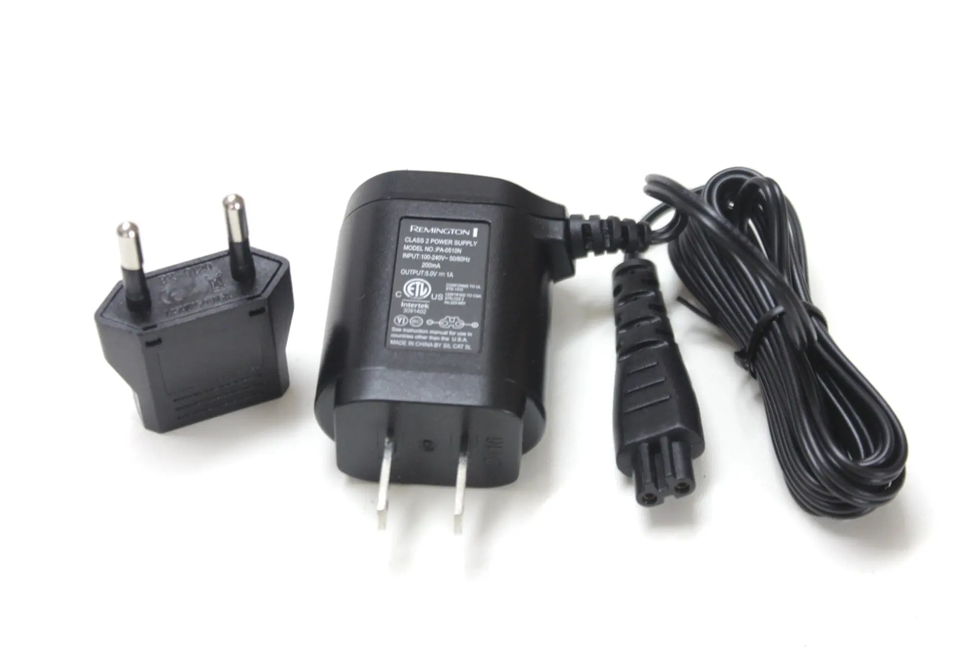 Shaver Charger Power PA-0510N 5V 1A For Remington XR1330 XR1350 HC5870 PR1360 PF7500 PF7600 XF8550 XF8700 PR1387