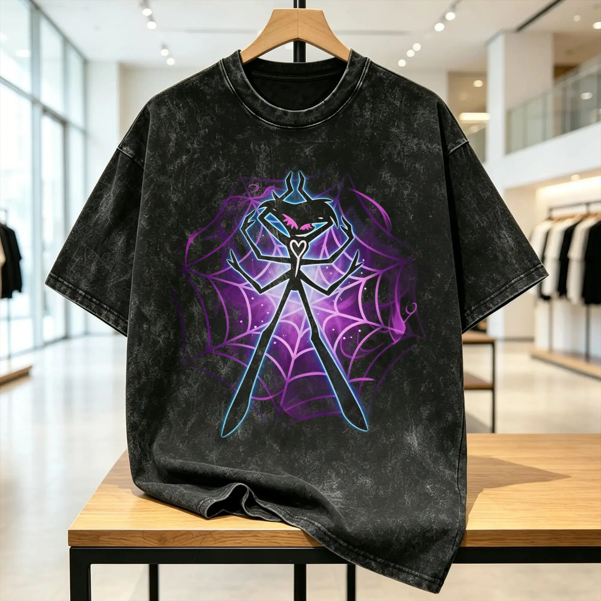 Helluvas Bosses Characters T Shirts Men Pure Cotton Humorous T-Shirt Crew Neck  Tee Shirt Short Sleeve Clothes Birthday Present