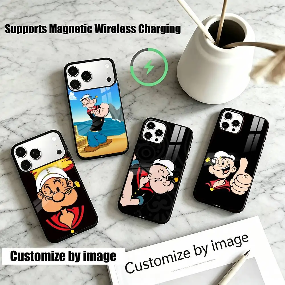 Cartoon S-Sailors  Phone Case For iPhone18,17,16,15,14,13Plus,Pro Supports Magnetic Wireless Charging