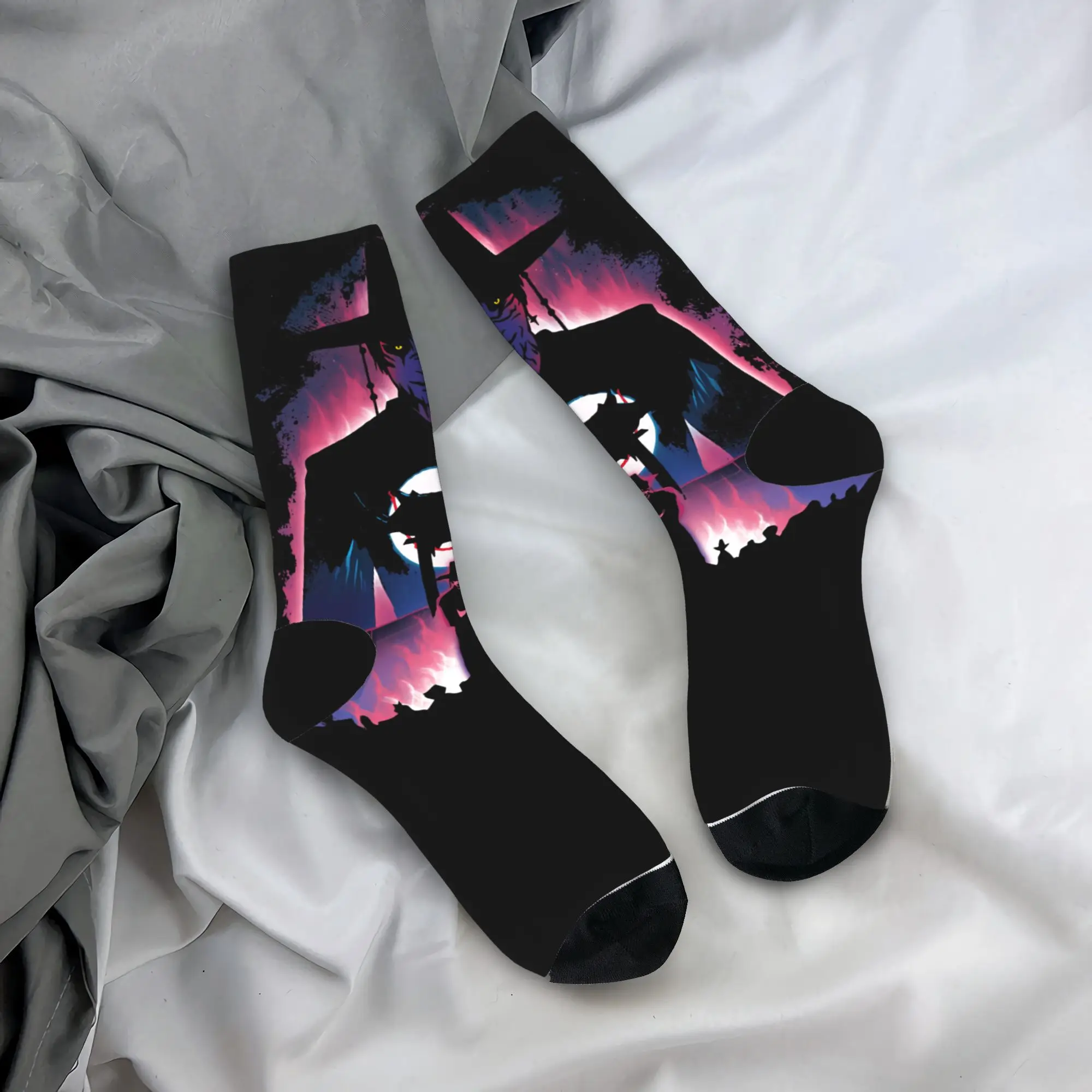

Saja Leader Jinu Saja Boys Kpop Demon Hunters Socks Anti Sweat Stockings Soft Breathable Skateboard Socks Autumn Design Socks