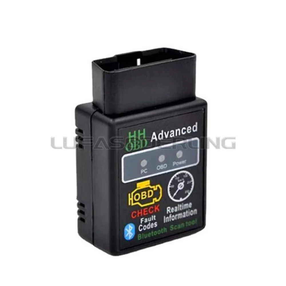 ماسح ضوئي Obd2 عالمي مزود بتقنية البلوتوث، جهاز اختبار خطأ المحرك لقارئ رمز التشخيص obd ii اللاسلكي، يدعم بروتوكولات KWP ISO #2