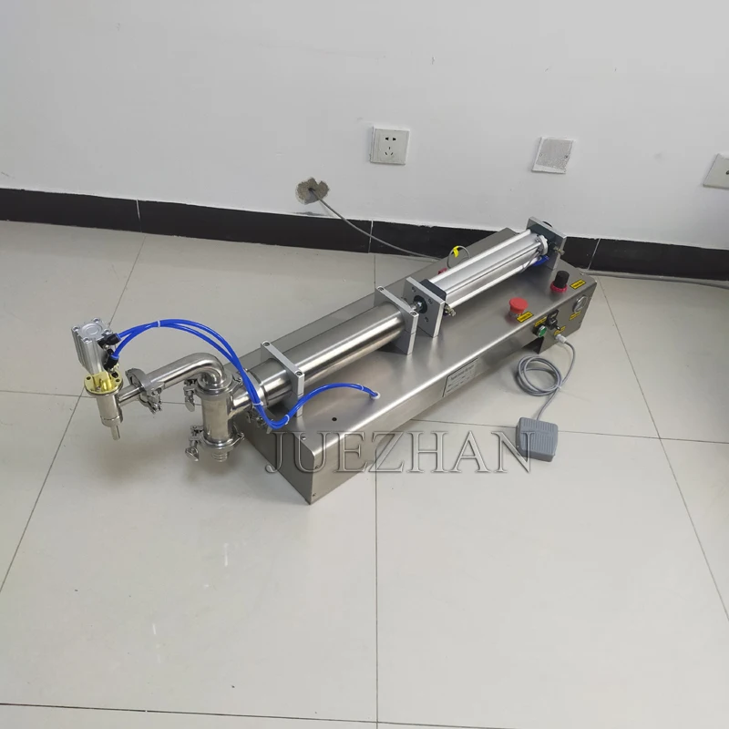 

Маленькая пневматическая машина для розлива жидкостей с одной головкой 100-1000 мл