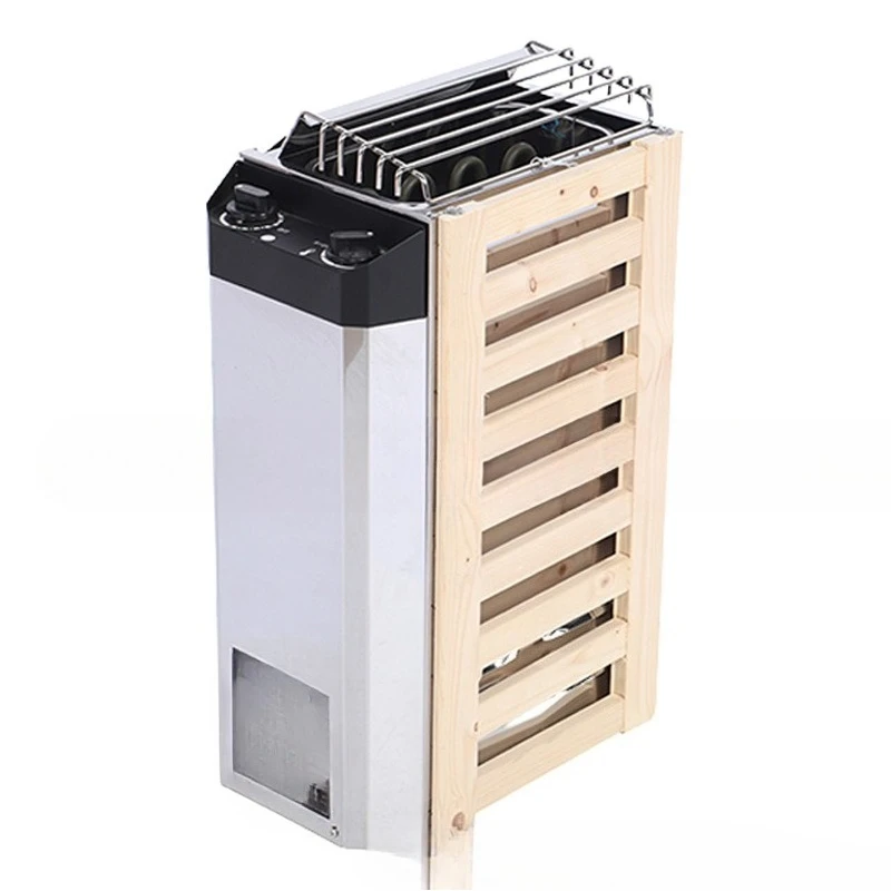 

Household and commercial 304 stainless steel internal control sauna furnace, dry steamer, sweat room heating fast 3kw