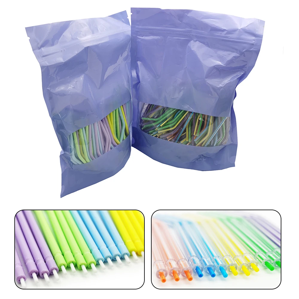 Dental Disposable Nozzles Tips Triple Air Water Syringe 3 Way Transparent Color Tips 250 pcs Dentist Lab Tools