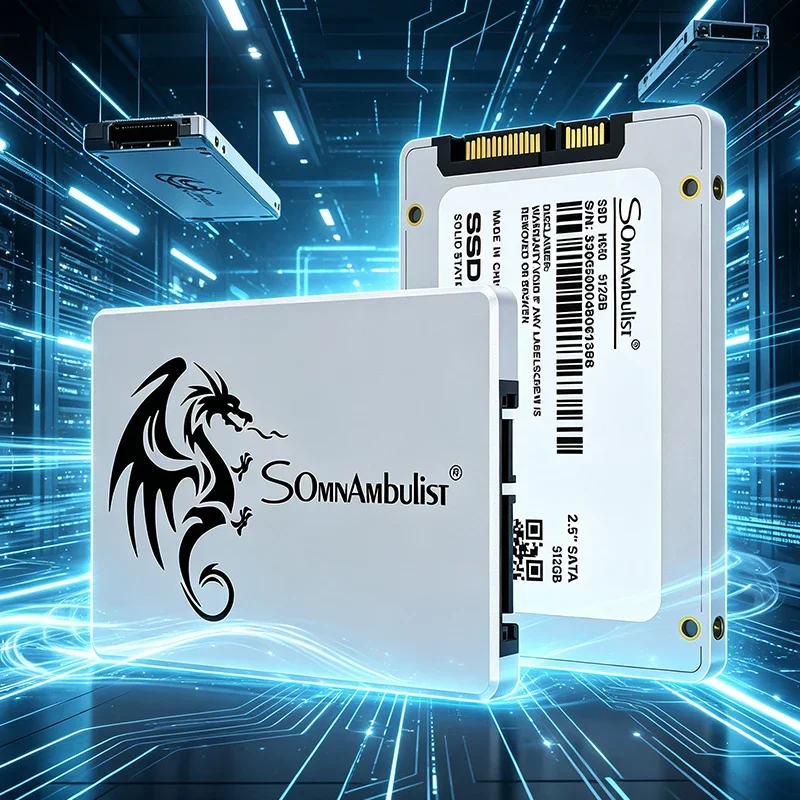 

Hot Sales New SomnAmbulist SSD 2.5 64GB 128GB 256GB 512GB for Laptop Desktop Solid State Drive Sata3 120GB 240GB 480GB SSD