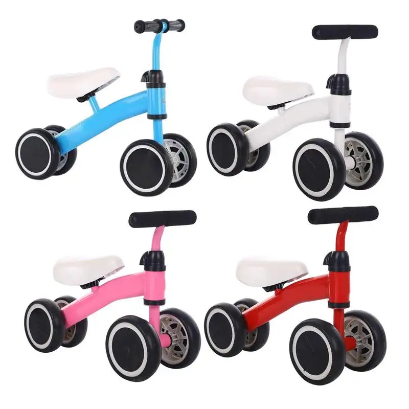 Baby Balance Bike Balance Bike For 1-3-year-old Girl Boys Girls 12-36 Month Toddler Balance Bike 4 Wheels Toddler First Bike