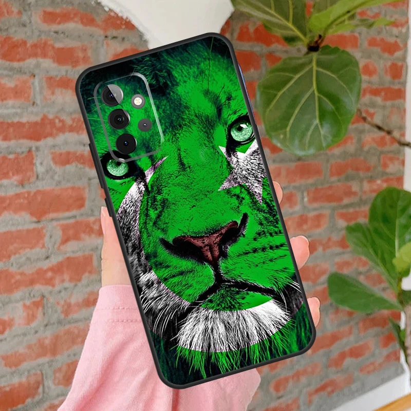 Flag Taliban Syria Phone Case For Samsung Galaxy A55 A35 A25 A15 A52 A32 A12 A51 A71 A13 A33 A53 A14 A34 A54 image 3