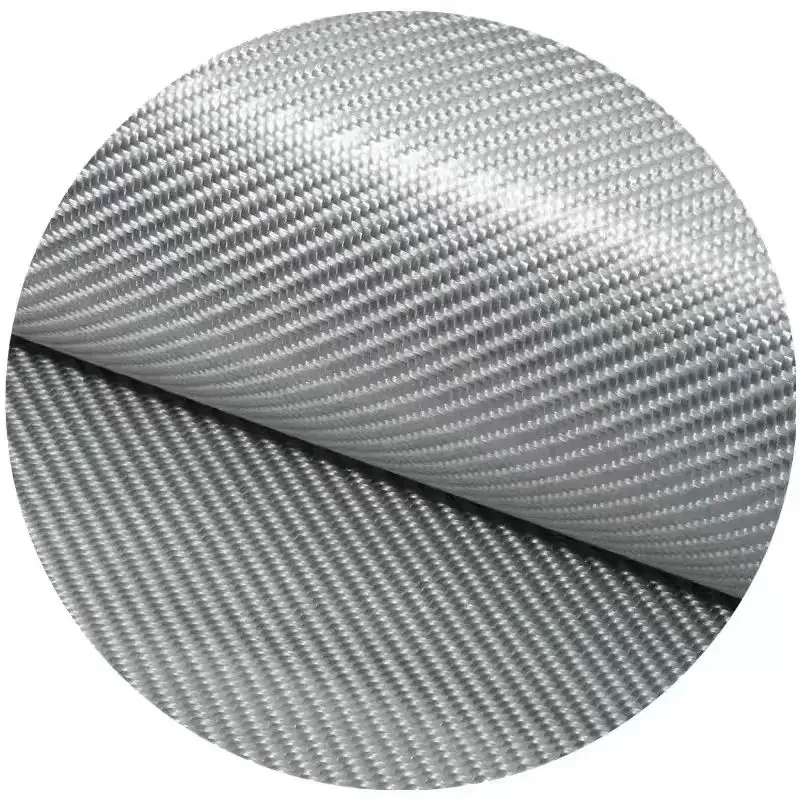 3k 240gsm Plating bright Silver Glass fiber fabric Fiber Cloth Fabric 2x2 Twill 1m widh Commercial Grade,for car modification.