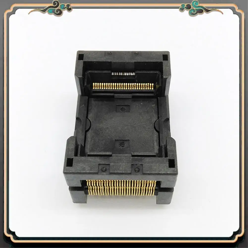 

ASMA-Tsop56 Chip Test Socket Tsop56 Test Scoekt IC Burn In Adapter IC354-0562-010 Flash Programmer Tsop56-0.5 Open Top Burn In S