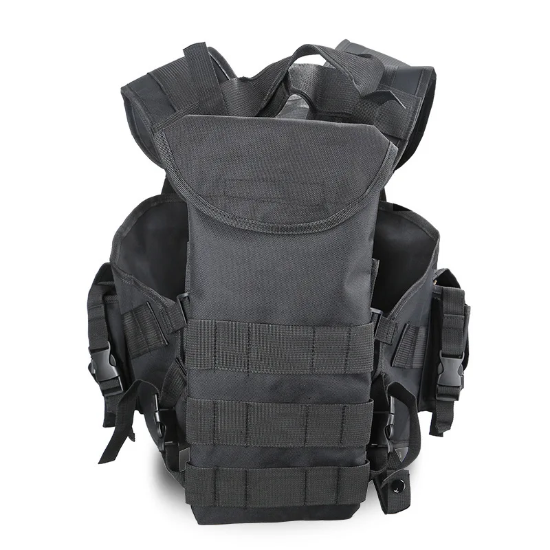 Tactics Chest Rig Vest Nylon Multi Pocket Molle System Pouch Waist Bag Outdoor Fit Airsoft Hunting Training Apparel Accessories