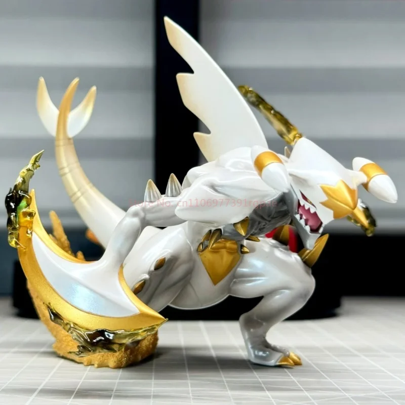 جديد حار لامعة ميجا Garchomp 1/20 الحيوانات الأليفة الجنية أنيمي لعبة دغة لاند القرش Gk الأجهزة الطرفية لامعة الشكل سطح المكتب الحلي نموذج اللعب #3