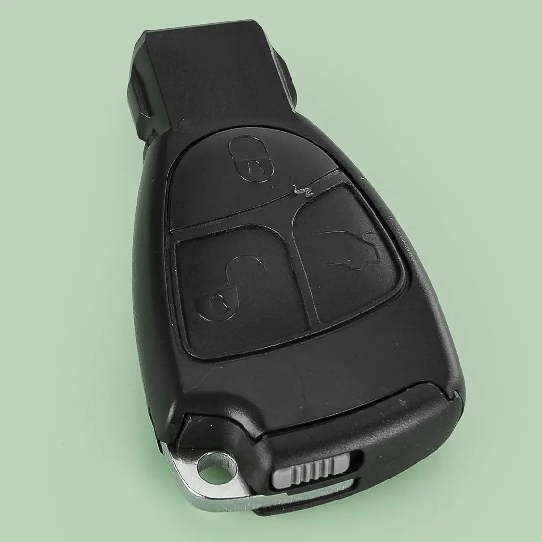 Корпус смарт-ключа с 3 кнопками, чехол для ключа, подходит для Mercedes Benz W168 W202 W203 W208 W210 W211