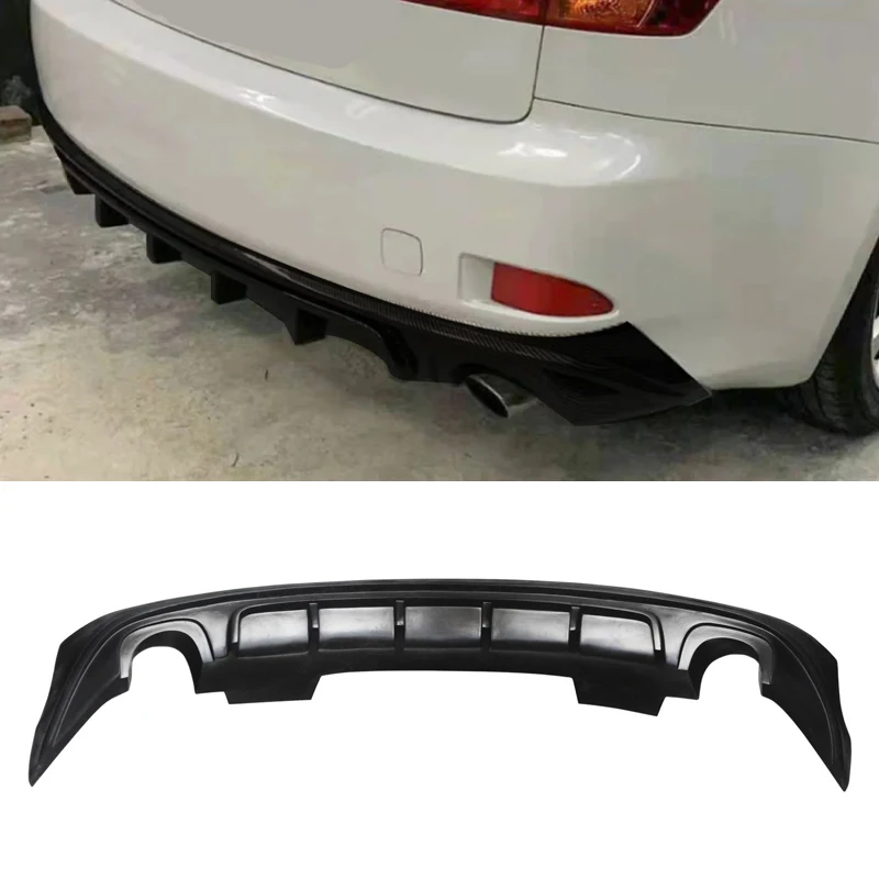 

For Lexus IS250 IS350 2006-2008 Rear Diffuser Factory Direct Cool Modification Rear Lip