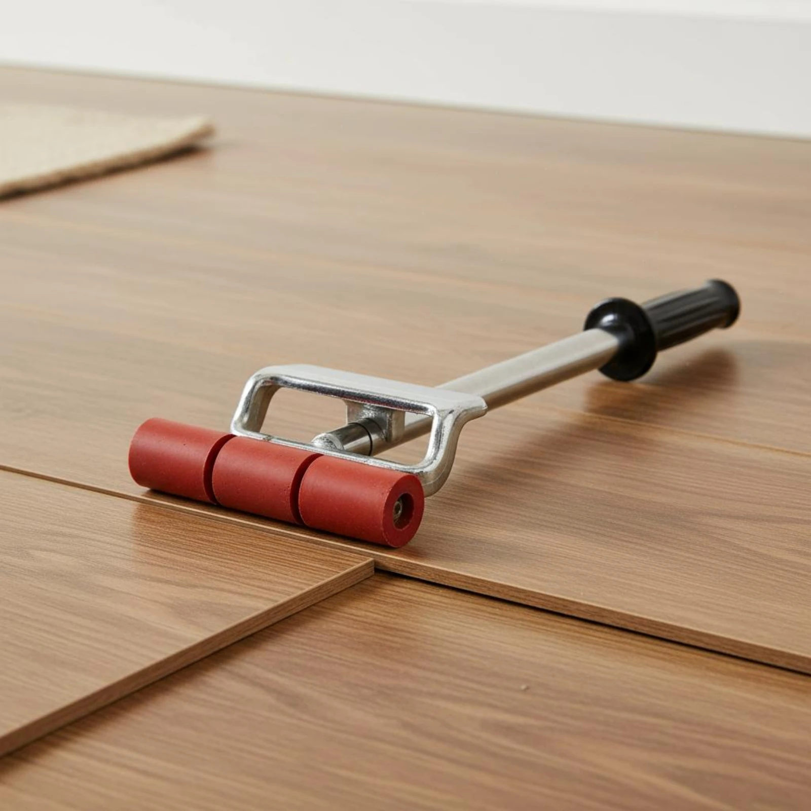 Telescopic Roller Two-in-oneUse Design Rubber Pressure Roller Hand Tool Non-Marring Comfortable Grip for Professionals