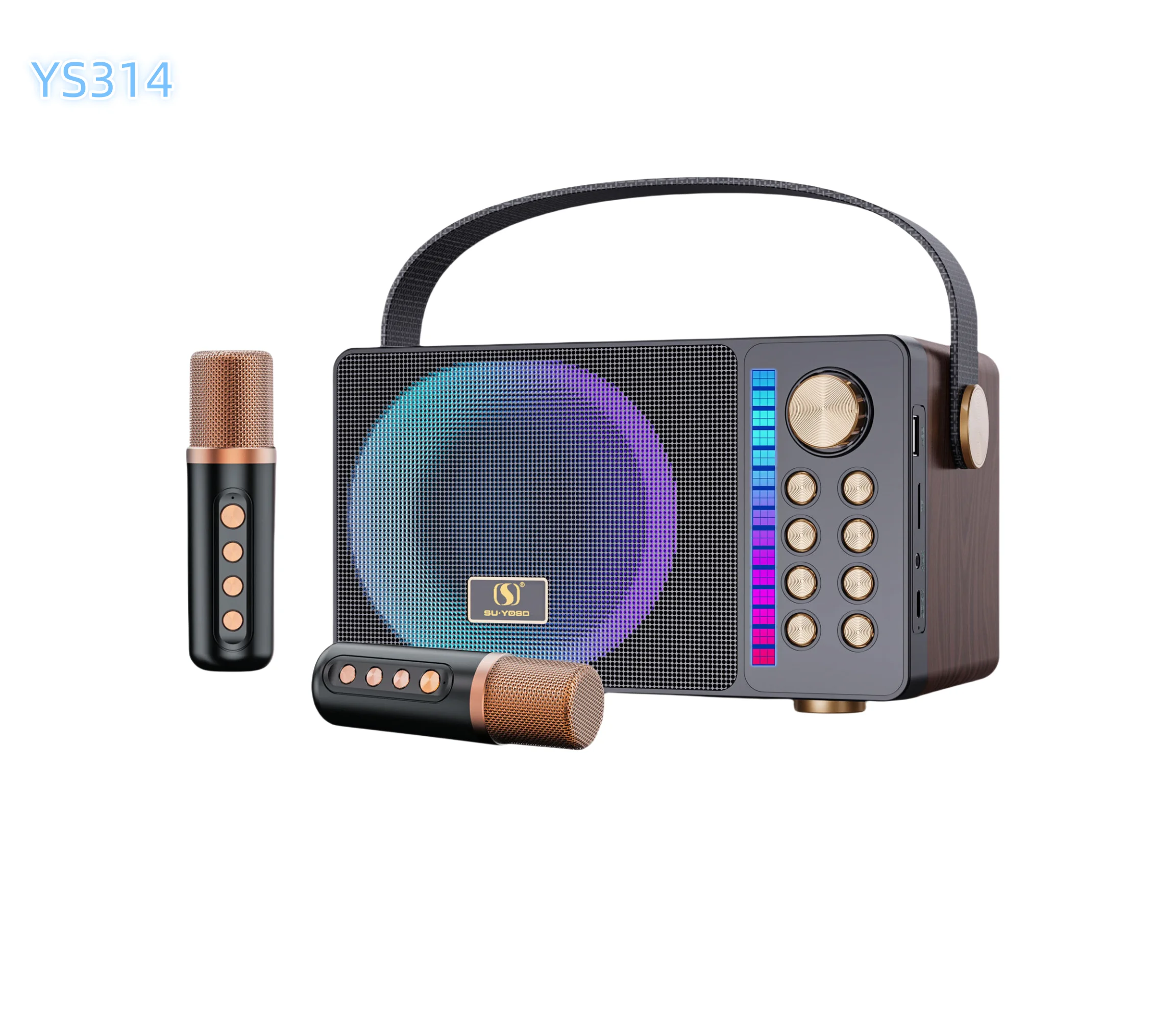 

2025 hot sale Manufacturer Supplier Outdoor Waterproof Dj Ys314 Microphone Speaker