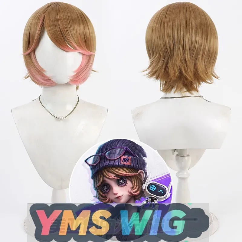 

[YMS WIG] "Identity V BLK Трейси Механик Косплей Парик Градиент",