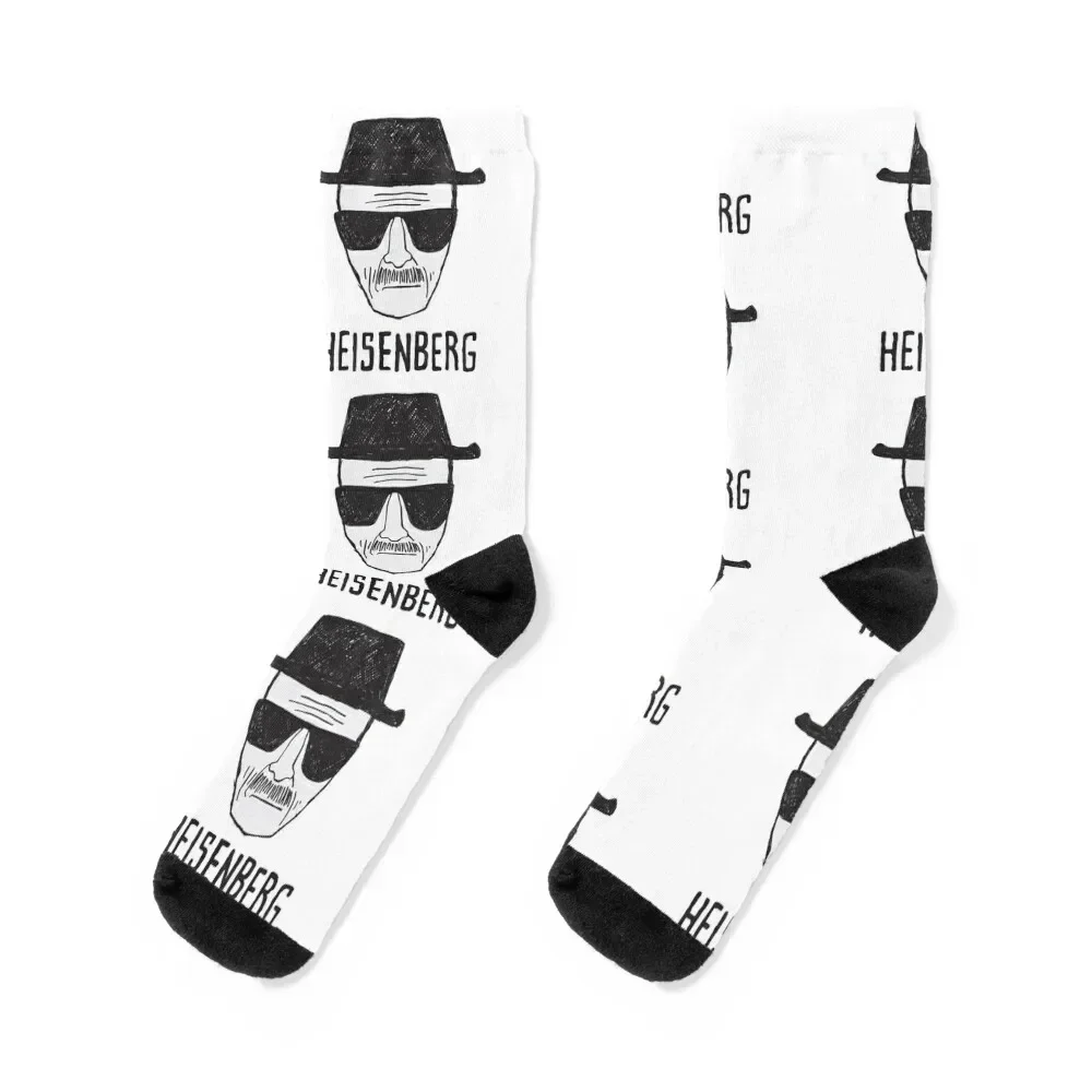 

Breaking Bad / Heisenberg Drawing Socks Stockings Stockings compression Sports new in's Luxury Woman Socks Men's