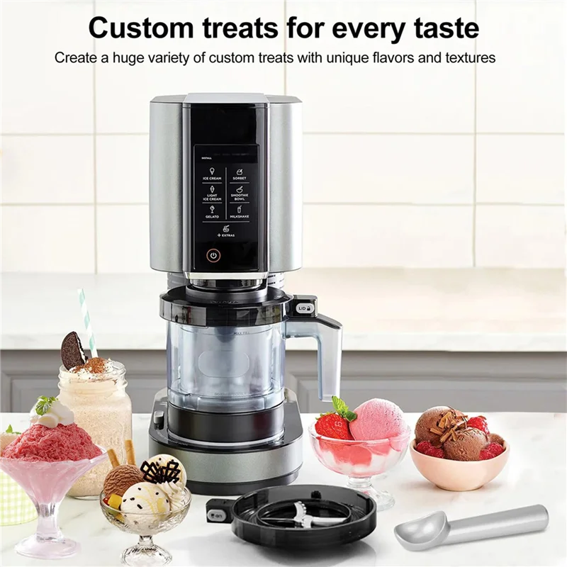 Lame De Rechange Blender Ninja CREAMi Compatible NC301 NC299 - Lame Acier Inoxydable Pour Machine à Glace