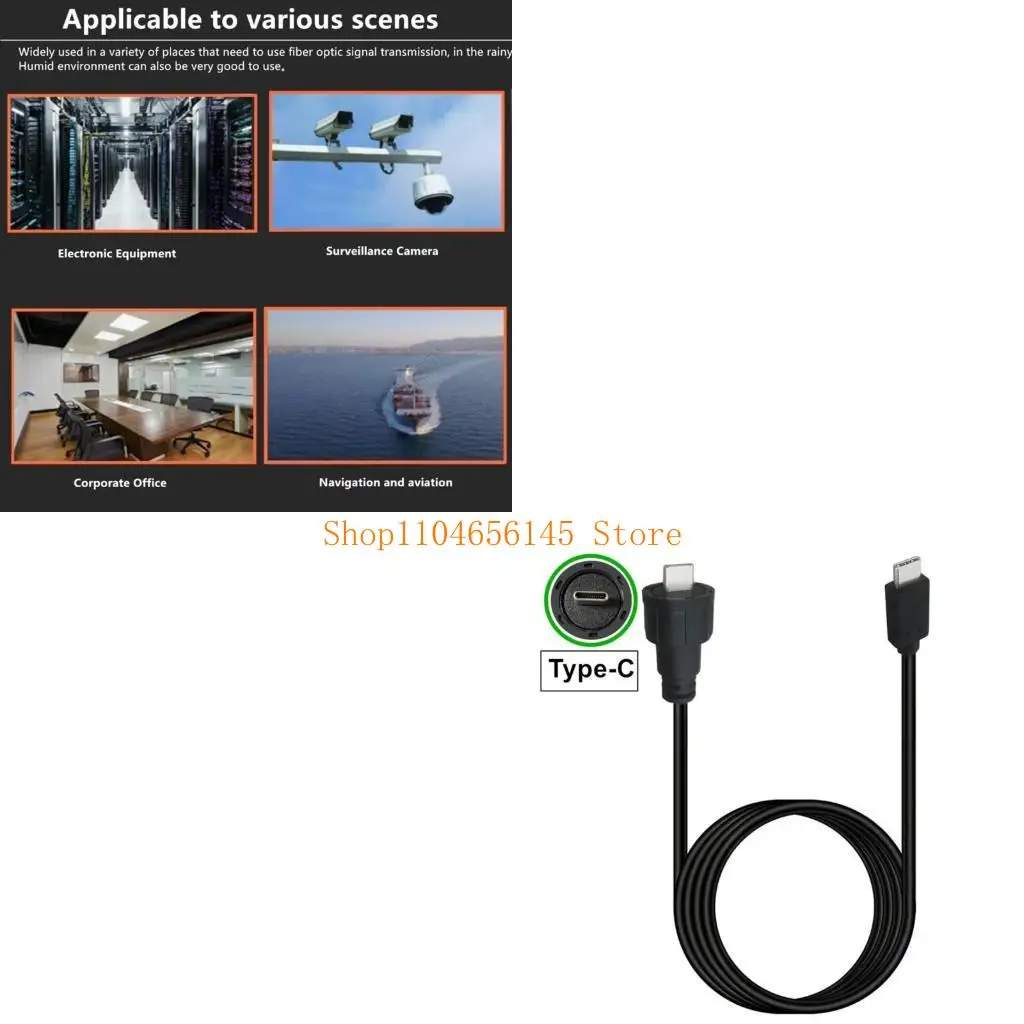 5ASD شحن سريع USB C إلى USB2.0/USB3.0 كابل 2A 60V للتخييم في الهواء الطلق الشحن وتبادل البيانات #1