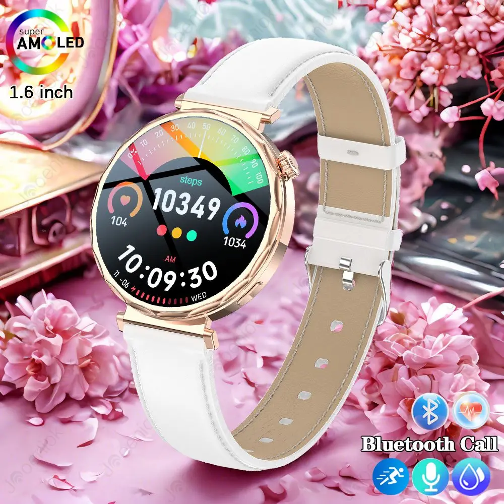 

Высококачественные умные часы, женские милые и милые HD Bluetooth-мониторинг здоровья, несколько спортивных режимов, IP68, водонепроницаемые умные часы 2025