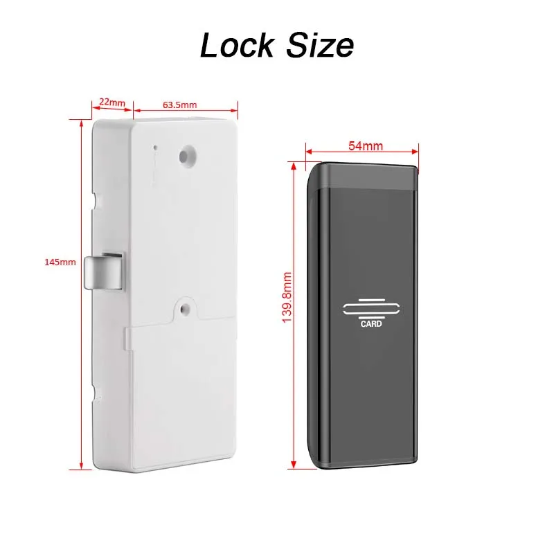 New Arrival EM 125KHZ RFID Induction Lock Sauna Spa Gym Electronic Cabinet Lockers Lock