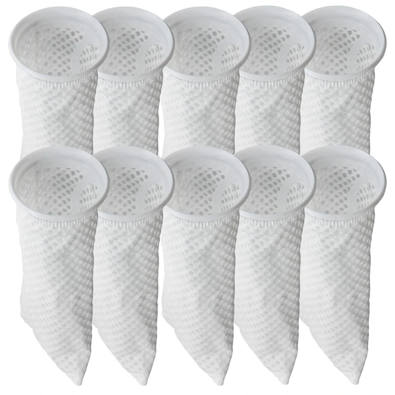 

A25F-10PCS Premium 4-Inch Ring Filter Socks For Aquariums: Enhanced Clarity And Durability